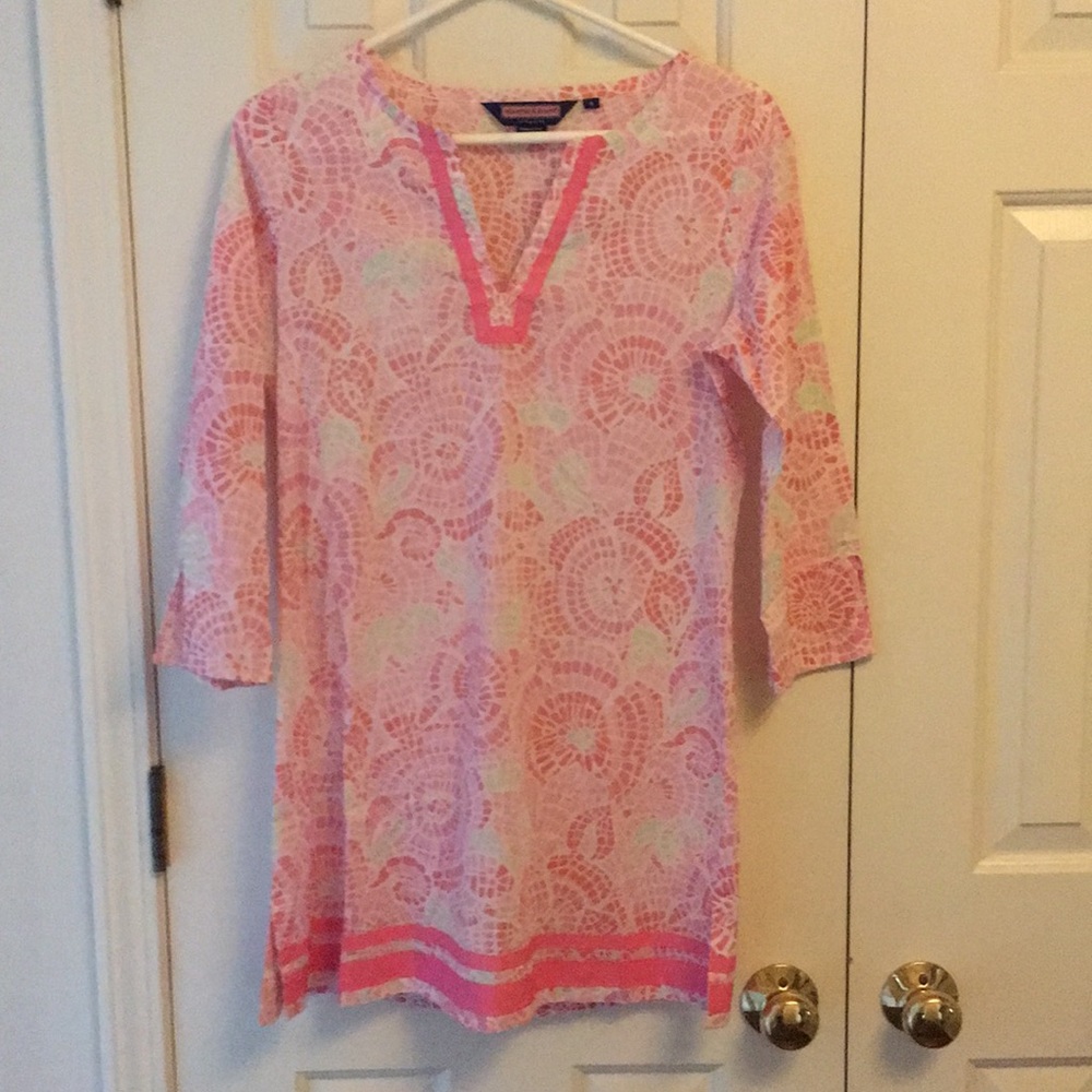 Vineyard Vines cover up/ tunic 100% cotton S
